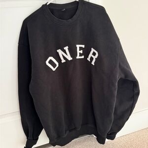 Oner active oversized crewneck